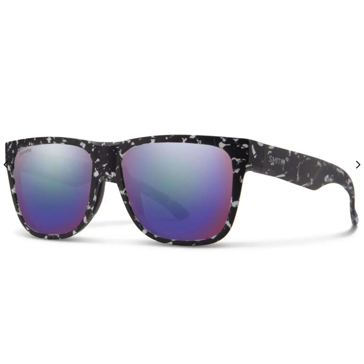 Smith Lowdown 2 Sunglasses-matte Black Marble-chromapop Polarized Violet