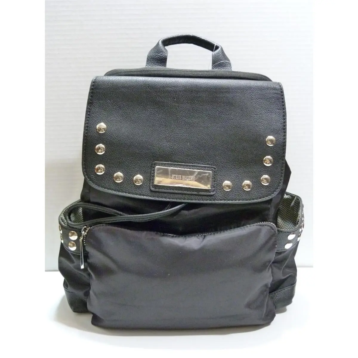 Cool Steve Madden Bchamber Tech Nylon/city Backpack w/ Table and Side Pockets