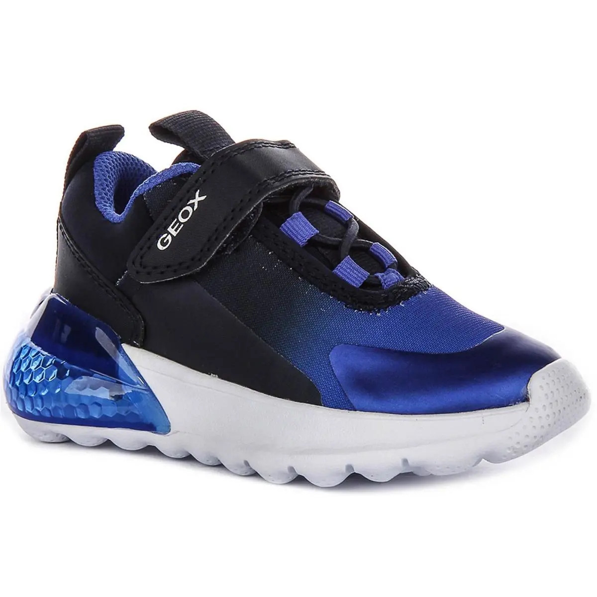 Geox J Ciberdron Mono Strap Mens Sneakers In Navy Blue US 8 - 11