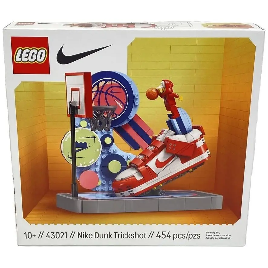 Lego Nike Dunk Trickshot 43021 454 Pcs Building Toy 2025