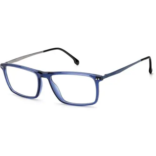 Carrera 8866 Pjp Blue Eyeglasses 54 16 145 Rectangle Acetate Full Rim Frame