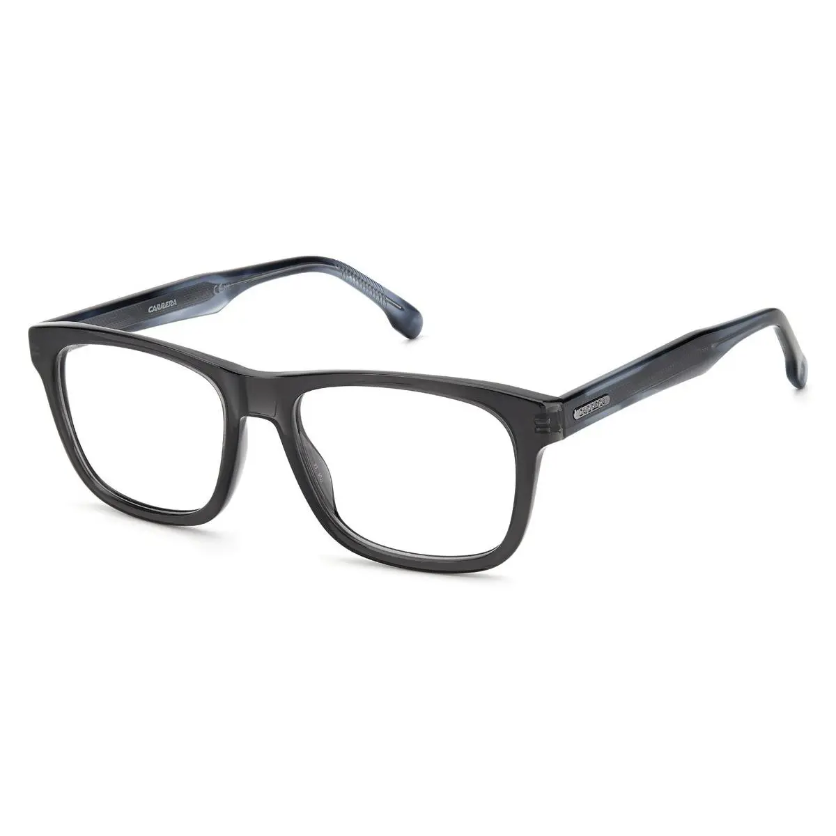 Carrera 249 KB7 Grey Eyeglasses 55-18-145 Rectangle Acetate Full-rim Frame