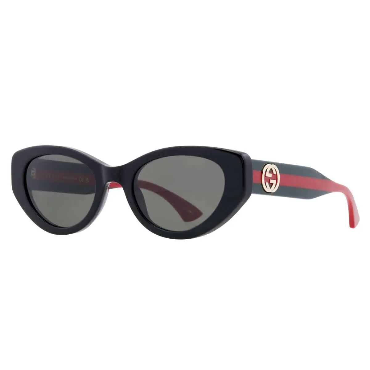 Grey Cat Eye Ladies Sunglasses GG1862S 001 52 GG1862S 001 52 by Gucci