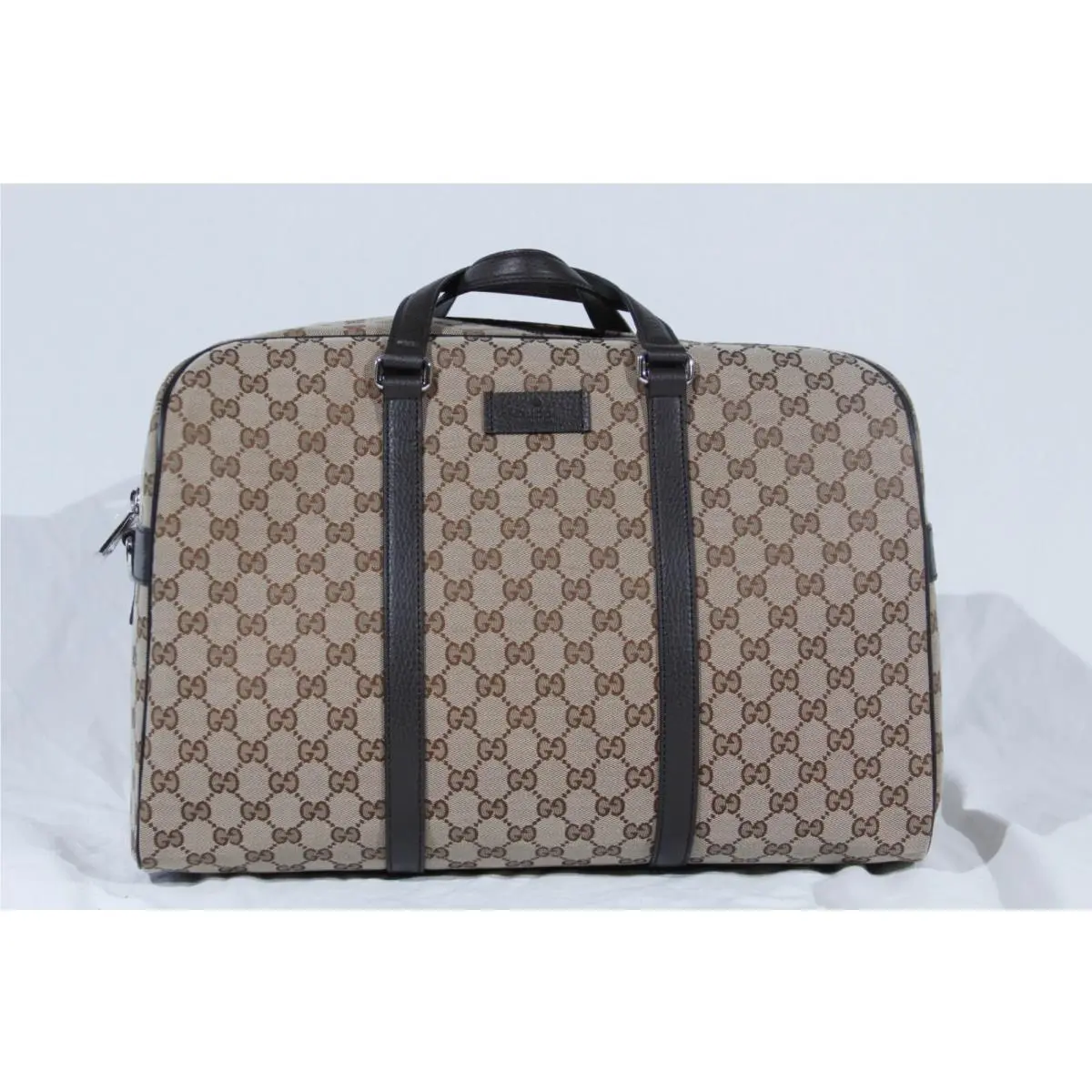 Gucci Unisex Fabric Duffle Bag Made in Italy