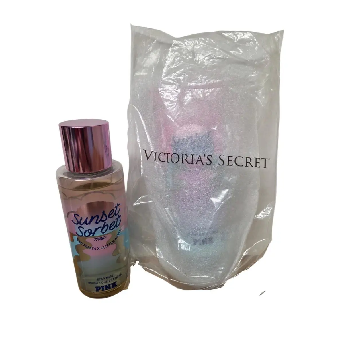 Victoria`s Secret Sunset Sorbet 8.4oz Women`s Body Spray and Lotion