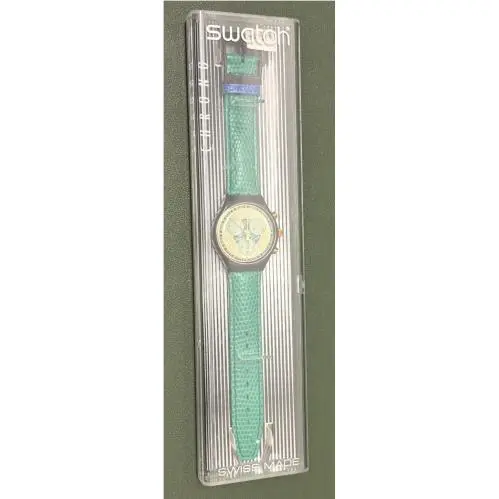 Vintage 1994 Swatch Chrono Watch Performance Model SCN108