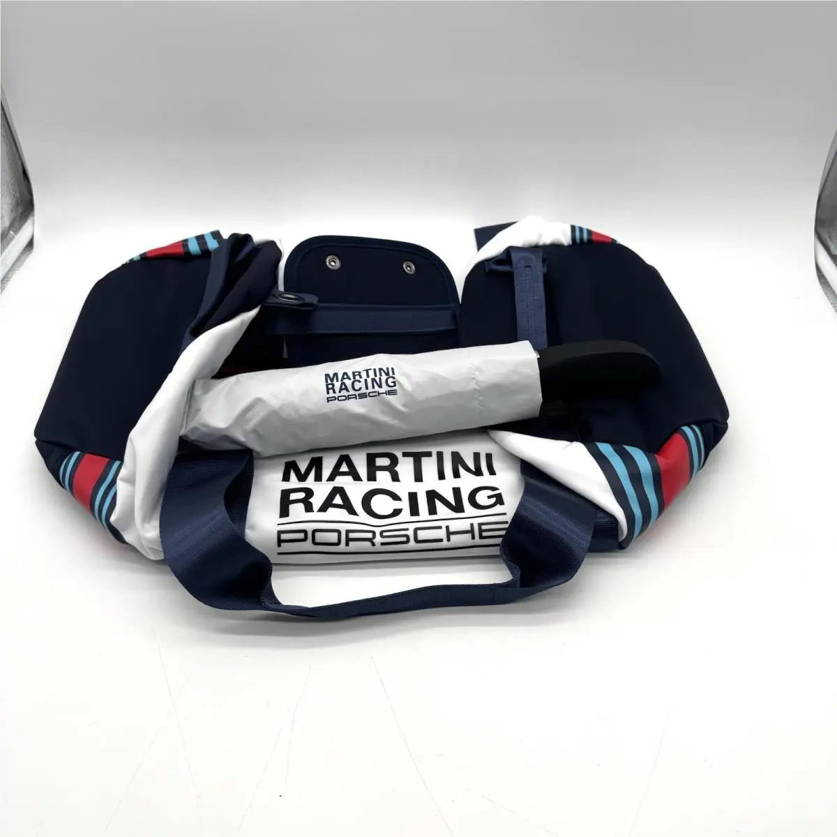 Martini Racing Porsche Duffel Bag Umbrella Set – Limited Edition Dealers Gift