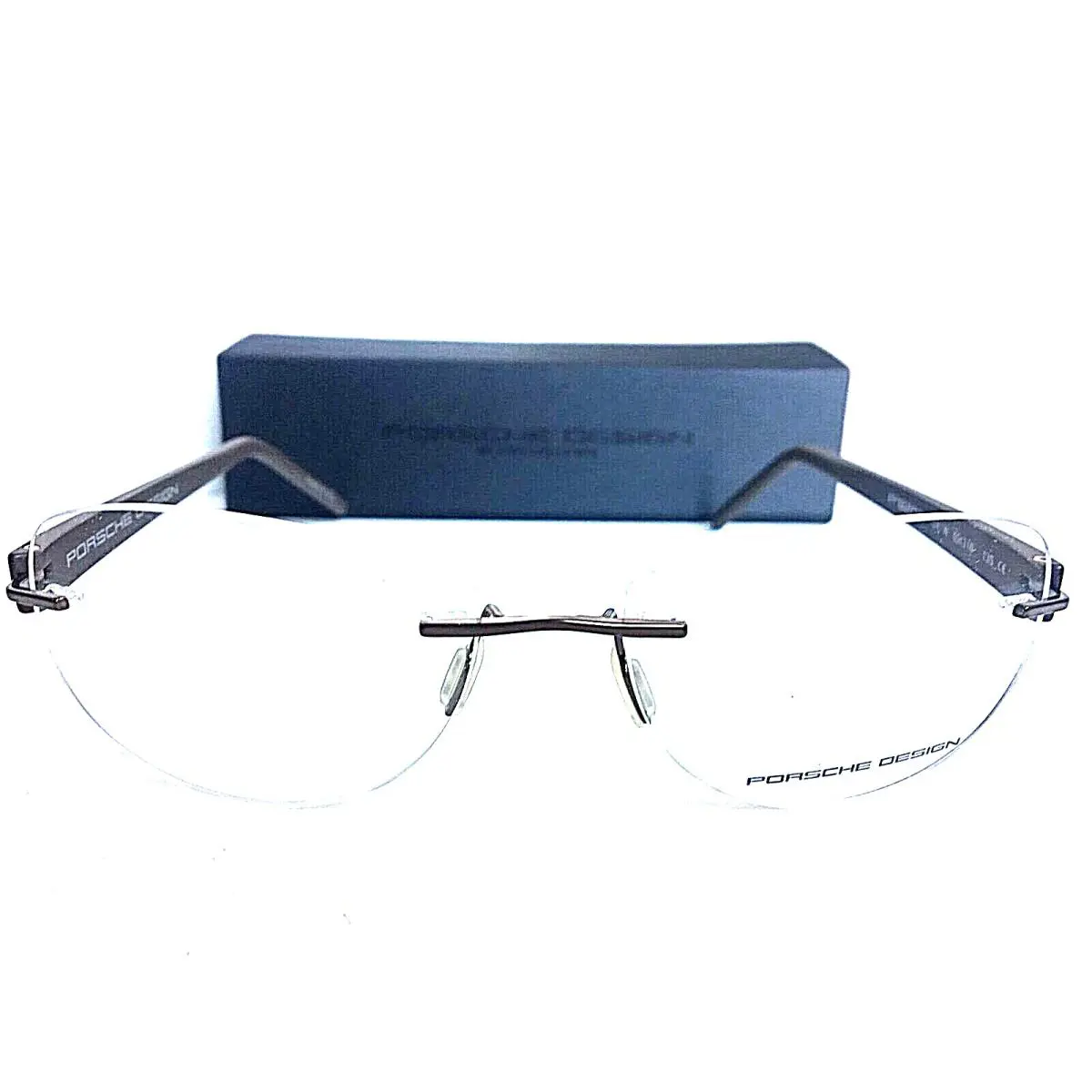 Porsche Design P 8209 A 55mm Rimless Men`s Women`s Eyeglasses Frame Italy