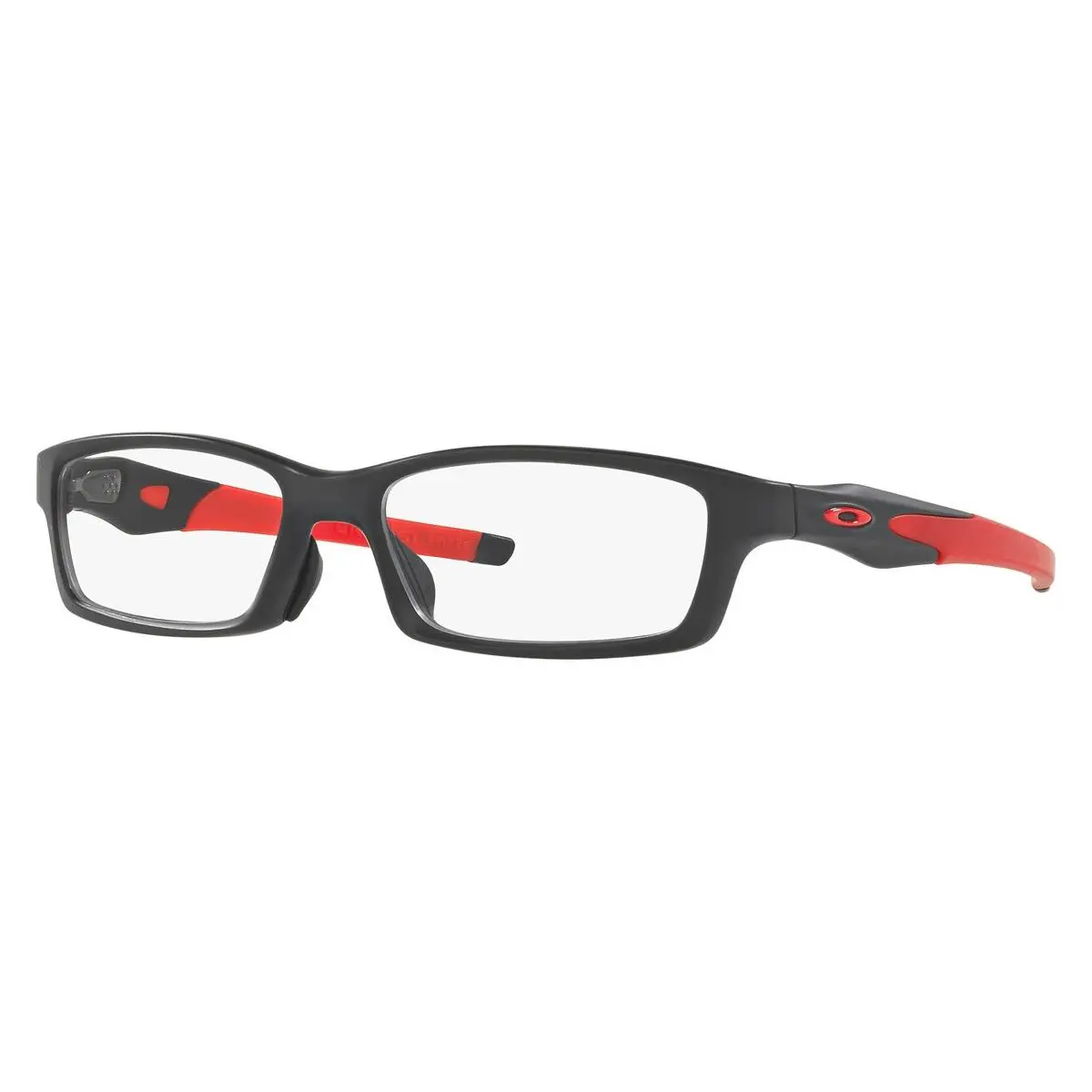 Crosslink A OX8118‑811804 Satin Black Eyeglasses – 56‑17‑137 Rectangle by Oakley