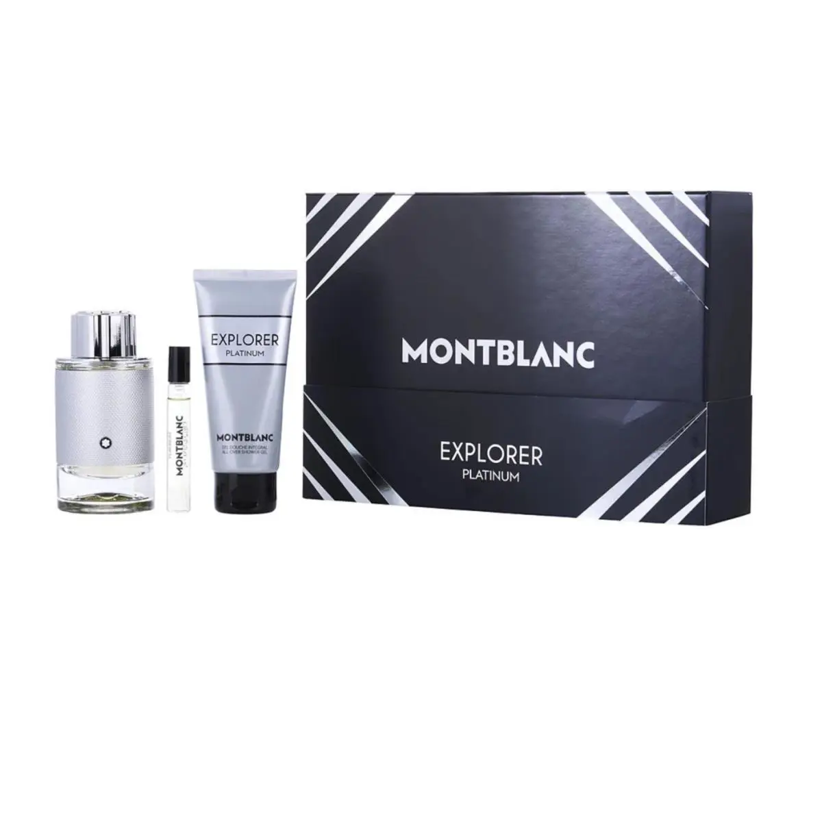 Montblanc Explorer Platinum Edp Gift Set Trio