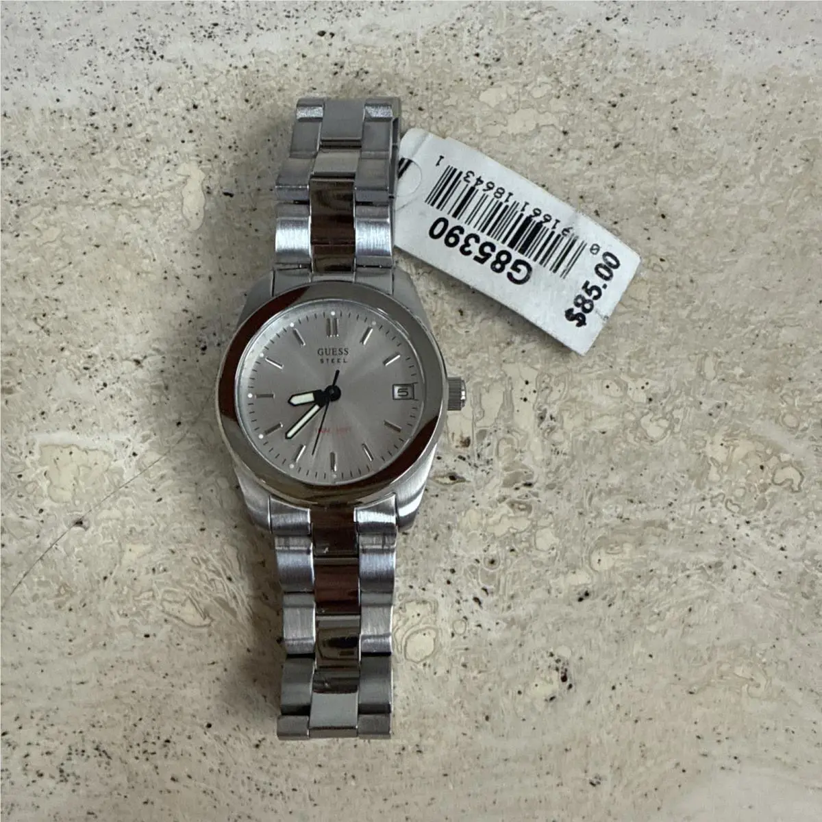 Guess Steel Silver Watch G85390