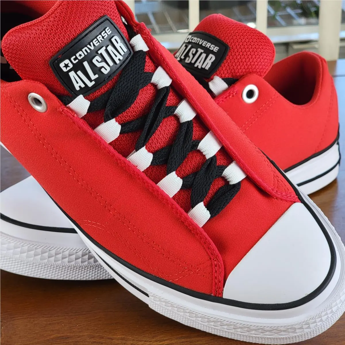 Converse shoes - Converse Puff Taylor Ox - Puff Taylor - A14725C - Red / White / Black (UPC: 194435288192) 5