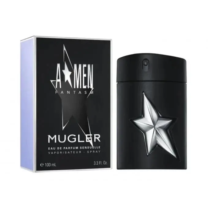 A Men Fantasm Thierry -edp-rubber SPR-3.3OZ-100ML-AUTHEN-NOT Sealed-france by Mugler