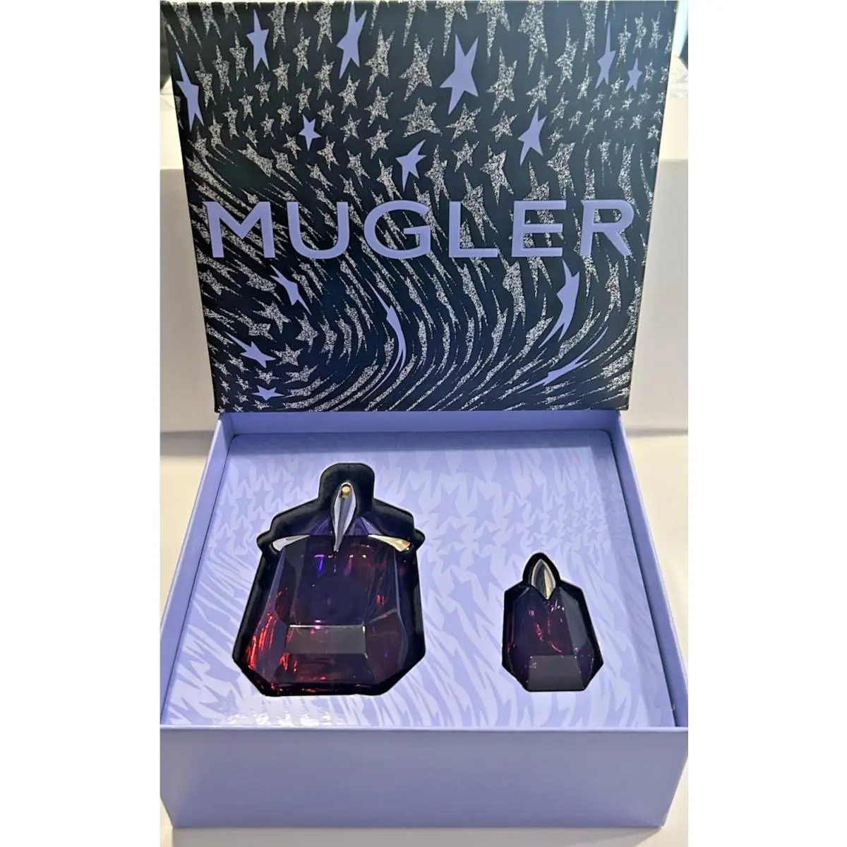 Alien Hypersense Eau De Parfum 1.0oz/30ml 0.2oz/6ml Gift Set of 2 by Mugler