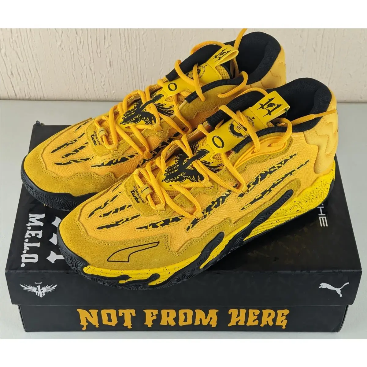 Puma Lamelo Ball MB.03 Porsche - 309847 01 - Men`s Size 12