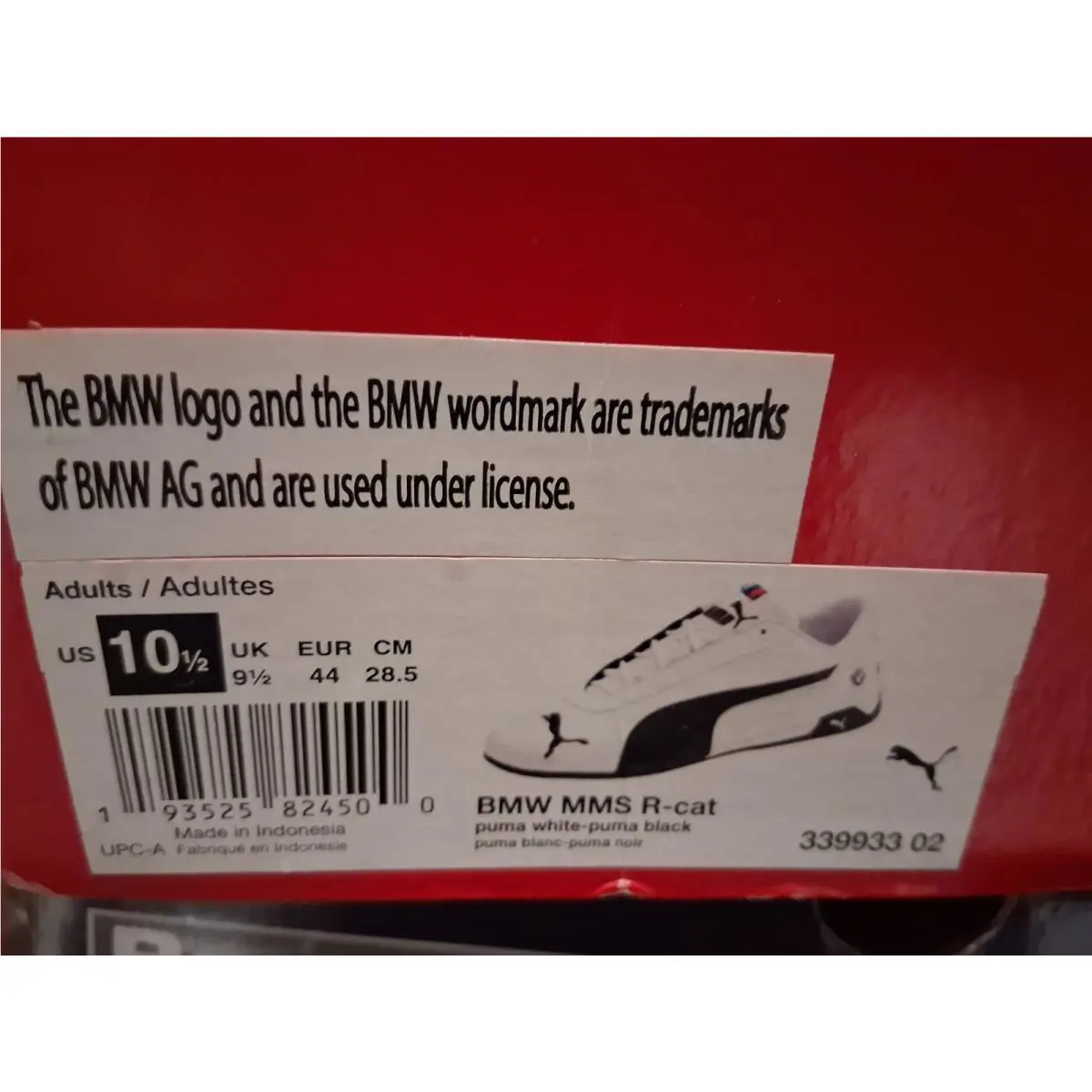 Puma shoes - PUMA BMW - BMW - White 0