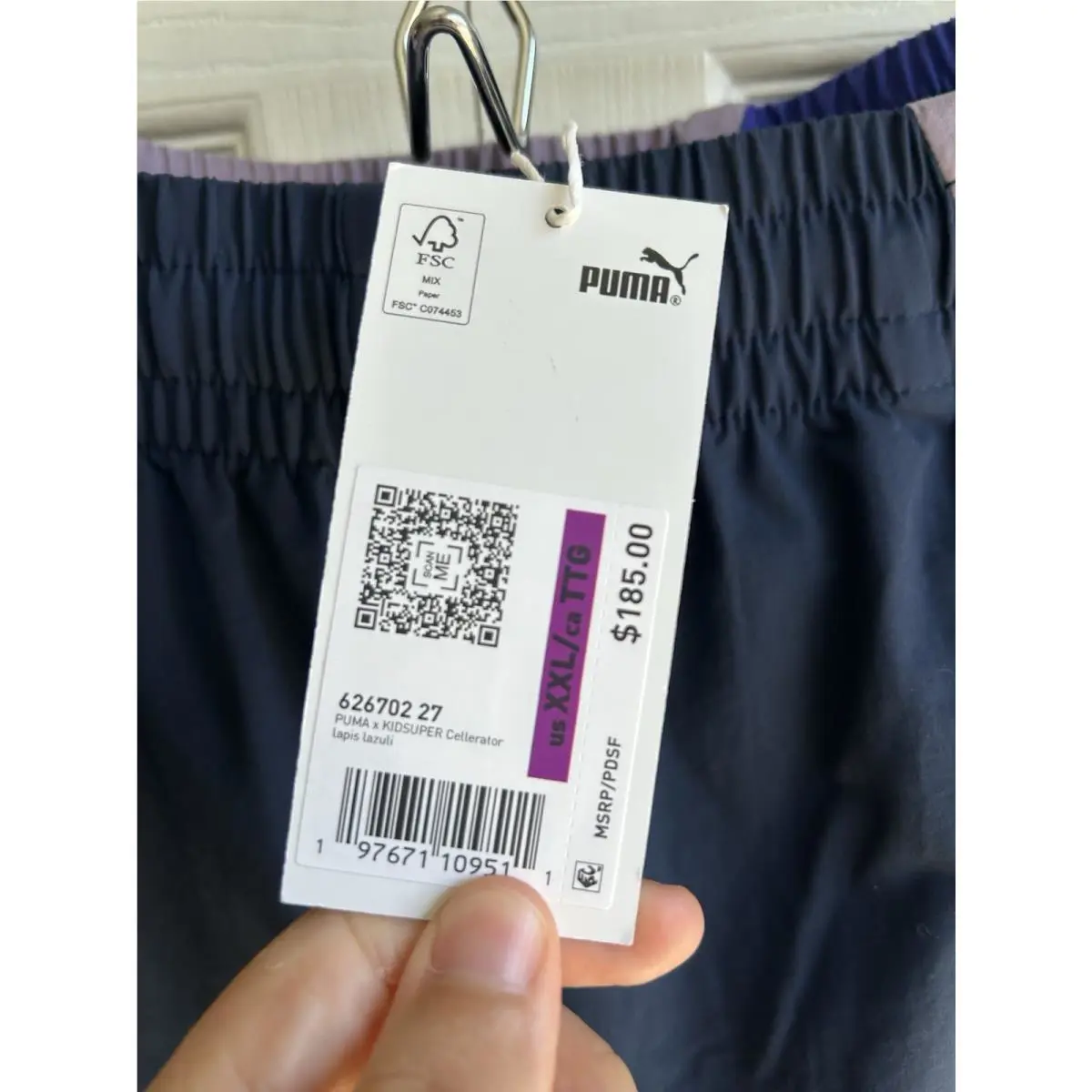 Puma clothing - Purple (UPC: 0197671109481) 1