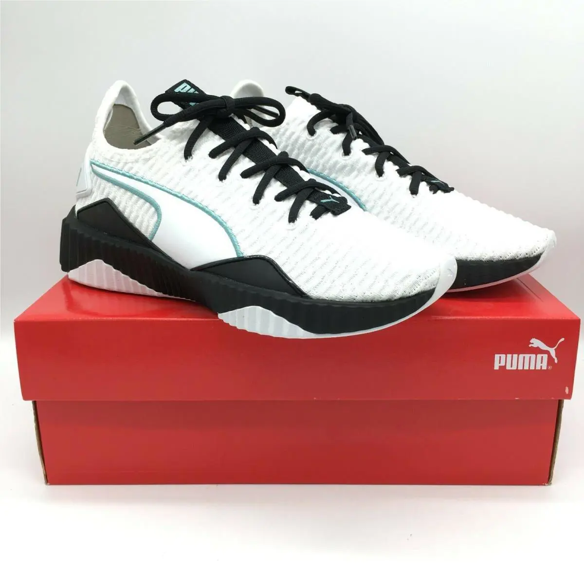 Puma shoes - Puma Defy (Big Kid) - Defy Big Kid - 191557-01 - White (UPC: 191241214377) 0
