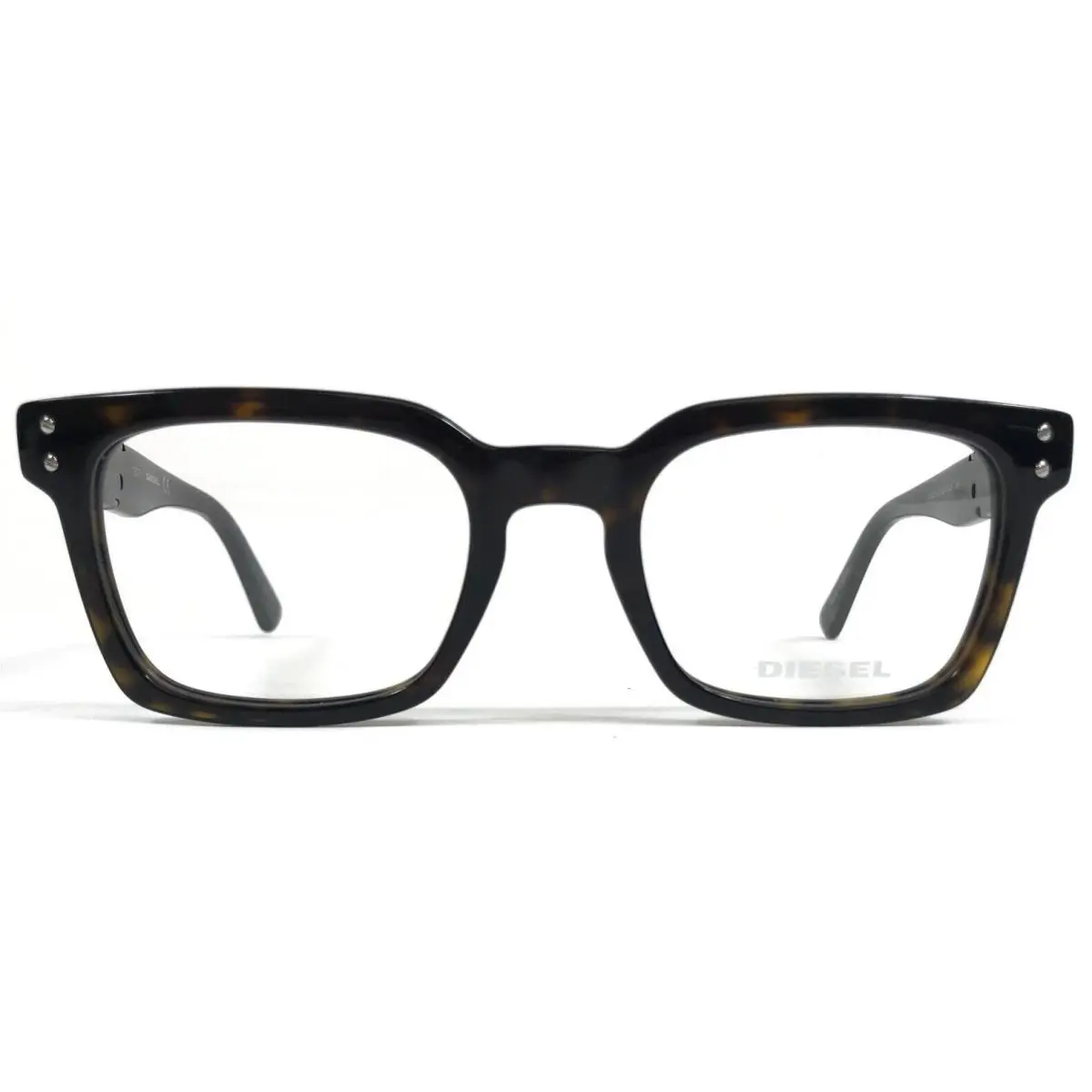 Diesel Eyeglasses Frames DL5229 col.052 Dark Tortoise Square Full Rim 50-21-145