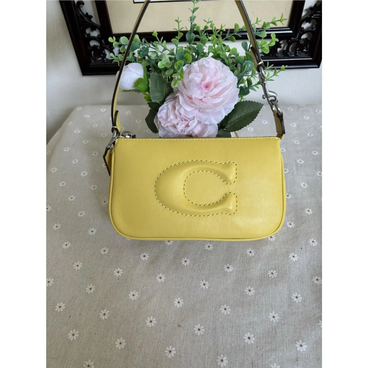 Coach Nolita 19 Smooth Leather Bag Purse Wristlet