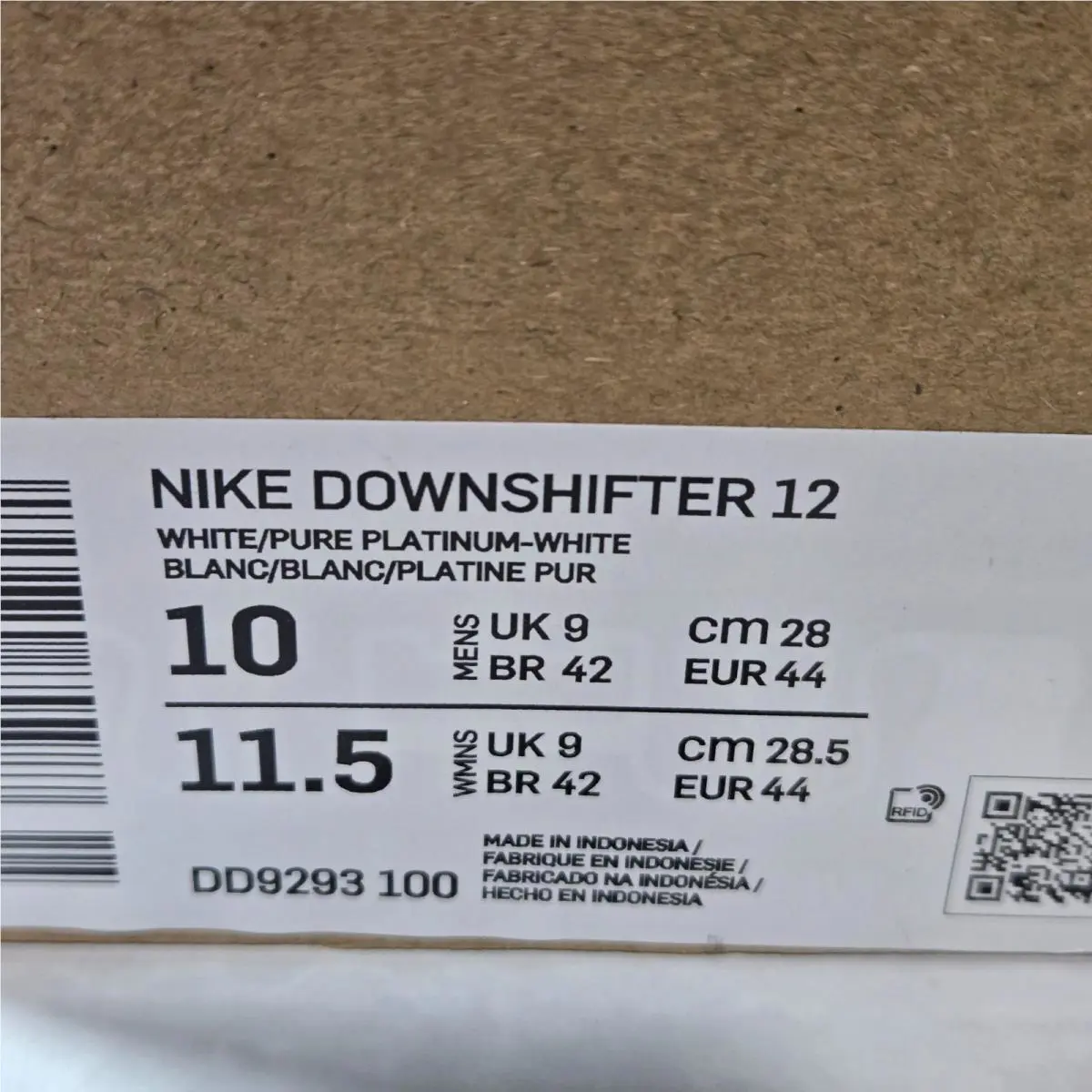 Nike shoes - Nike Downshifter 12 - Downshifter - White 6