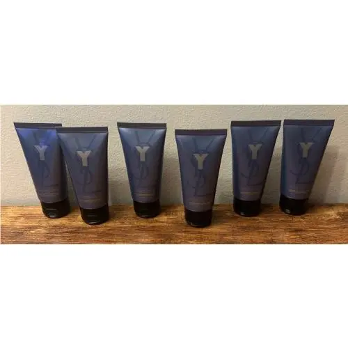 6 Tubes - Ysl Y After Shave Balm  1.6 FL OZ / 50 ML by Yves Saint Laurent