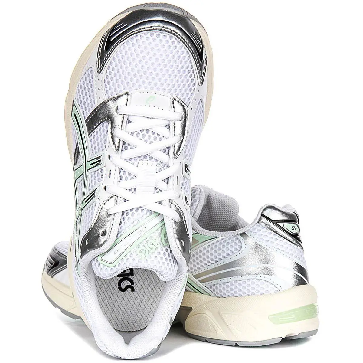 Asics shoes - White Green 2