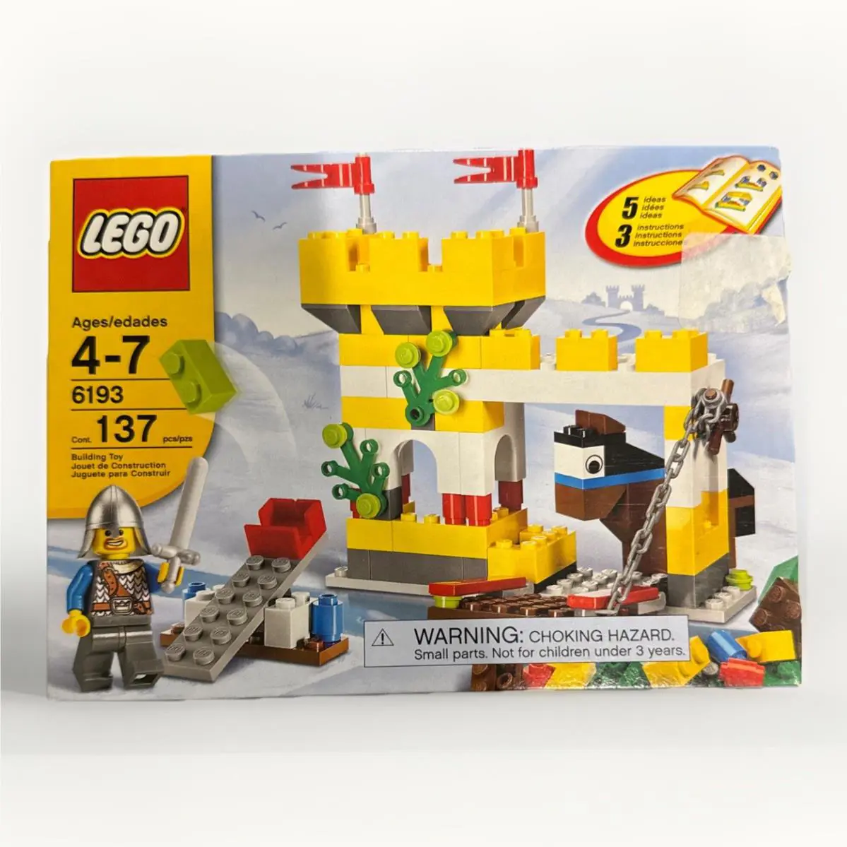 Lego 6193 Castle Building Set Knights 137 Pieces 2009 Retired Rare