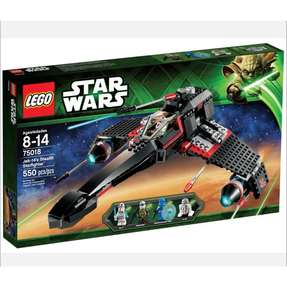 Lego Star Wars JEK-14`s Stealth Starfighter Set 75018