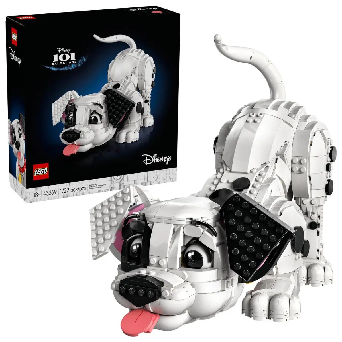 Lego Disney 101 Dalmatians Puppy Building Set For Adults - Collectible Diy