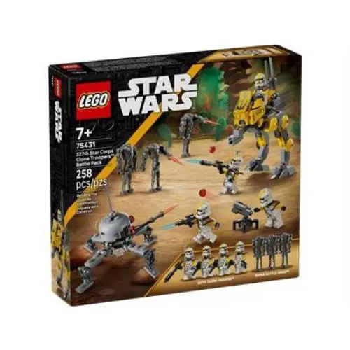 Lego 75431 Star Wars 327th Star Corps Troopers Battle Pack 2025