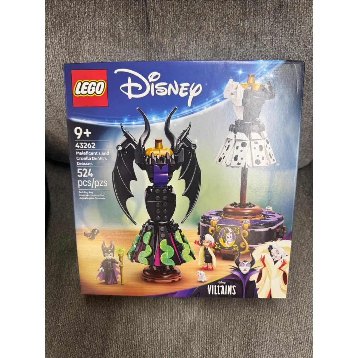 Lego Disney Villains Maleficent Cruella Dresses 43262 Set