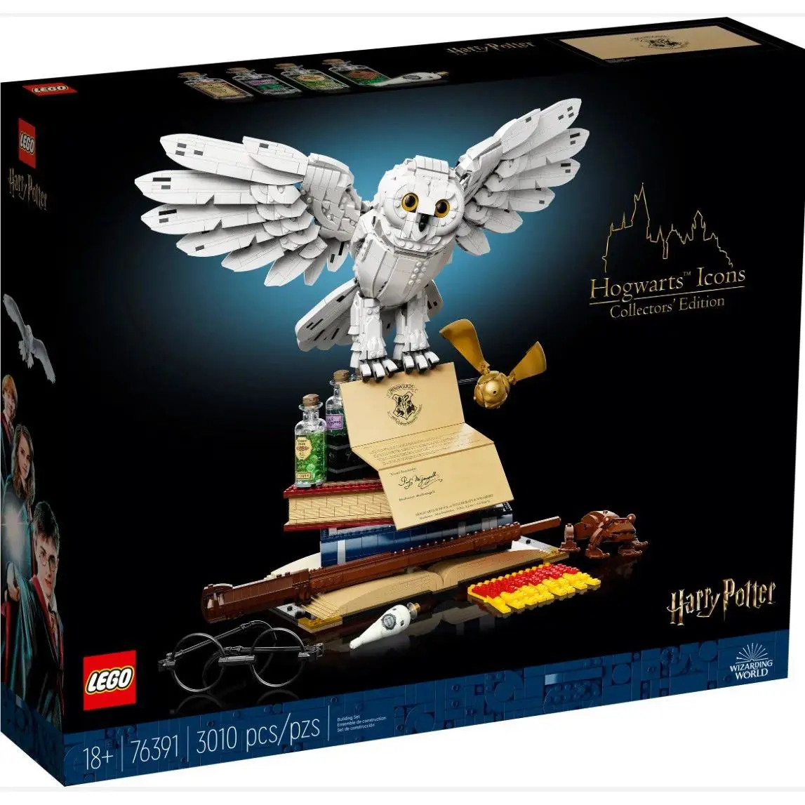 Lego Harry Potter Hogwarts Icons - Collectors` Edition 76391 20th Anniversary