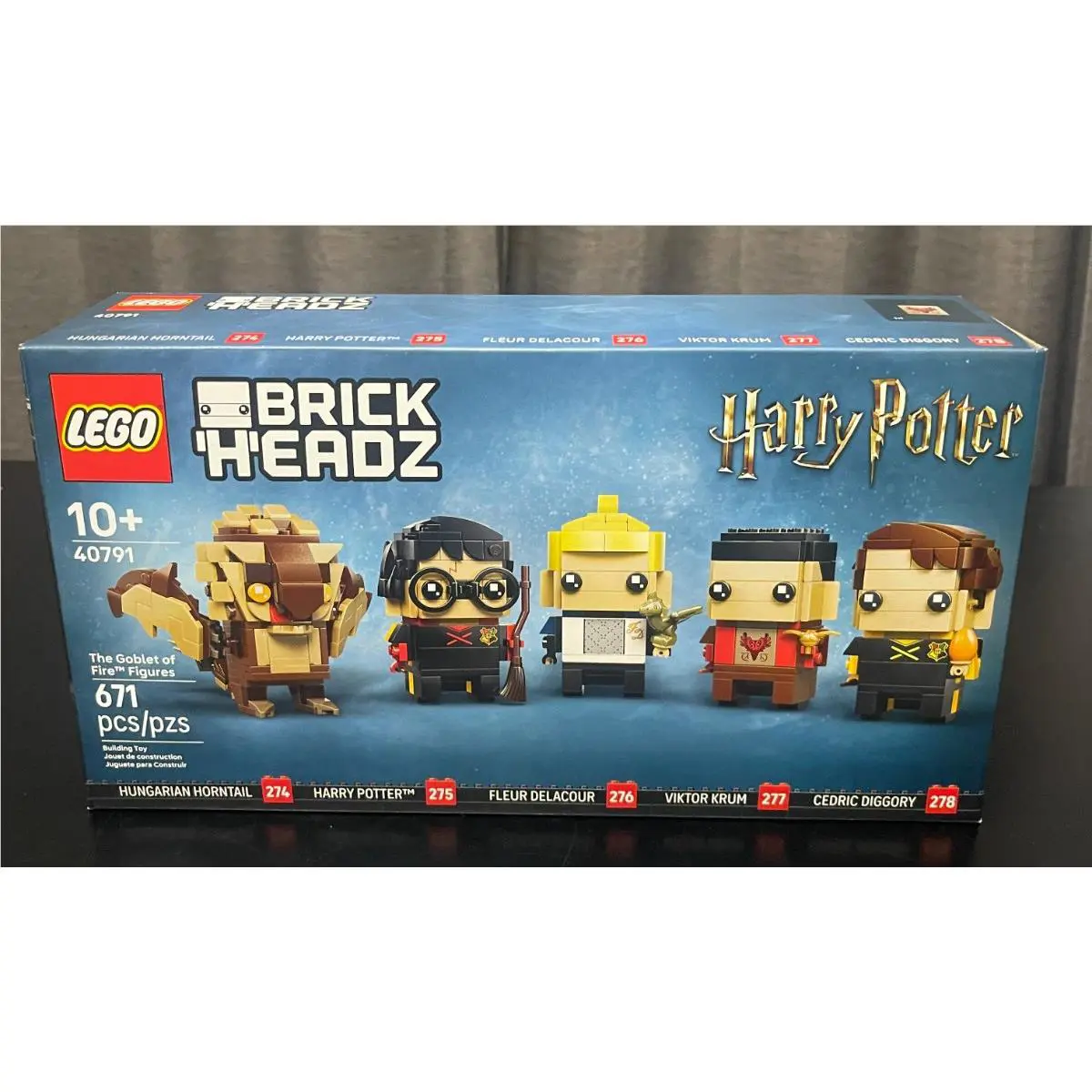 Lego Harry Potter Brick Headz 40791 The Goblet of Fire Figures Building Toy Set