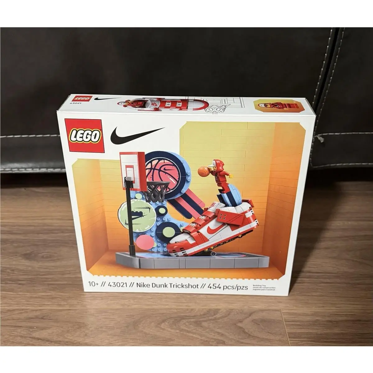 Lego Nike Dunk Trick Shot 43021 •