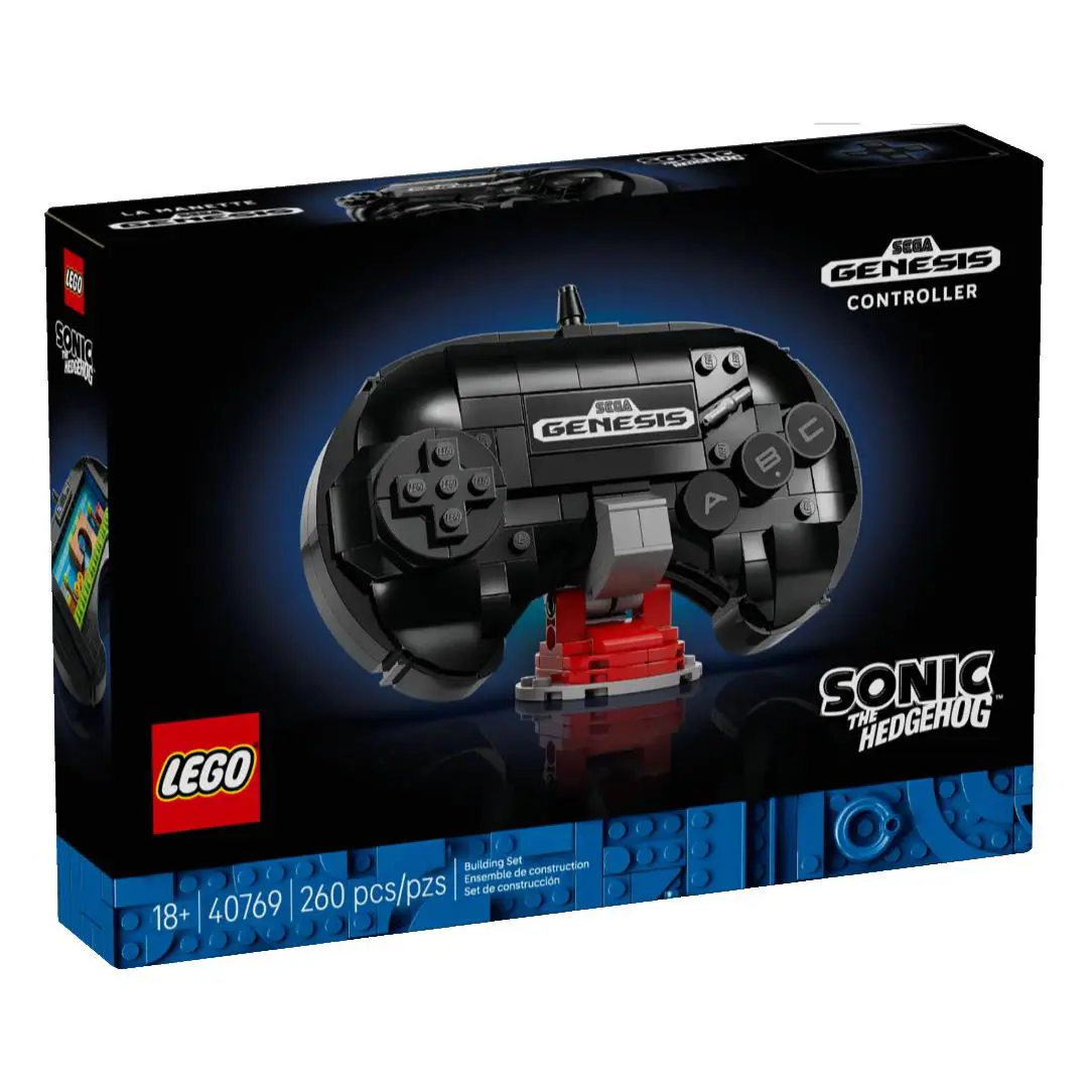 Lego Sega Genesis Controller Set - Sonic The Hedgehog Gwp Promo 40769