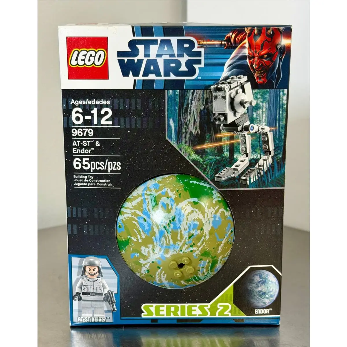 Lego Star Wars 9679 At-st Endor Planet Series 2 Retired Set