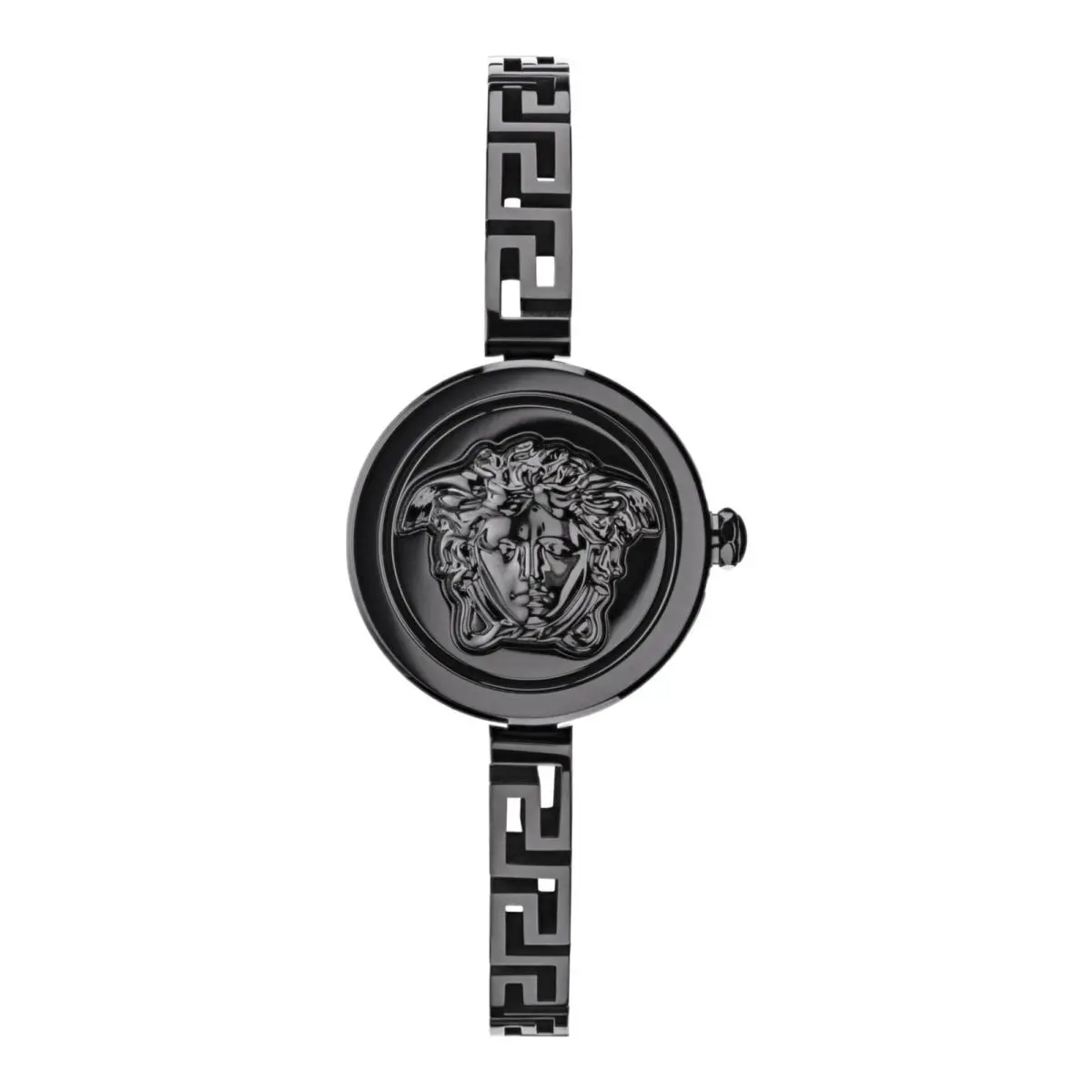 Womens Black 25mm Bracelet Fashion Watch by Versace
