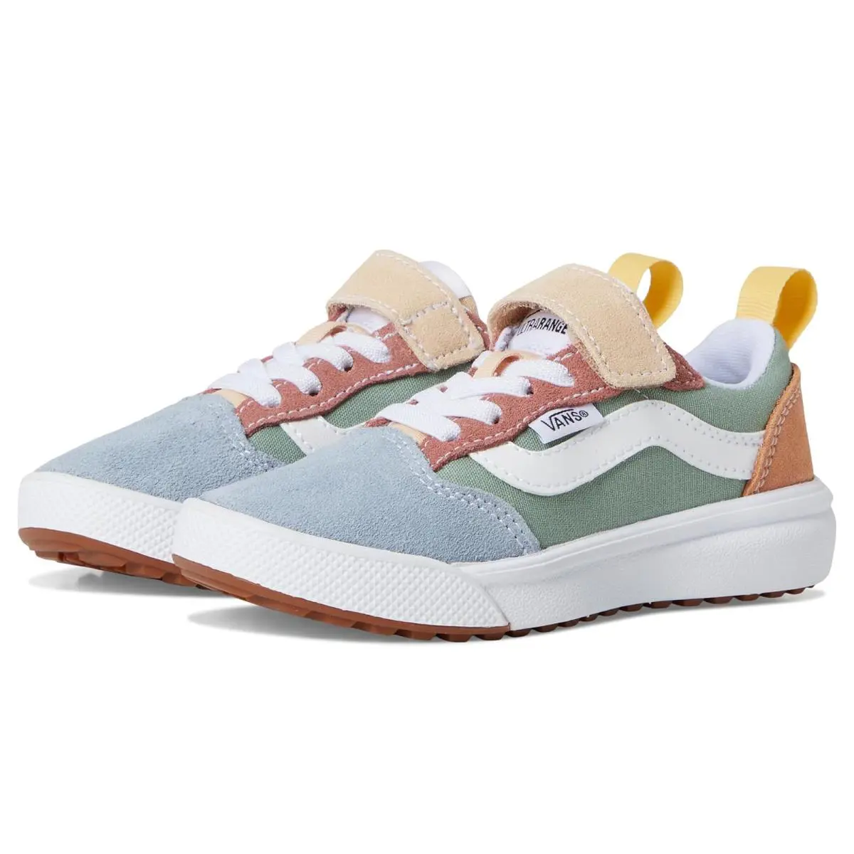 Children Unisex Shoes Vans Kids Ultrarange 66 V Little Kid - Pastel Multi 2