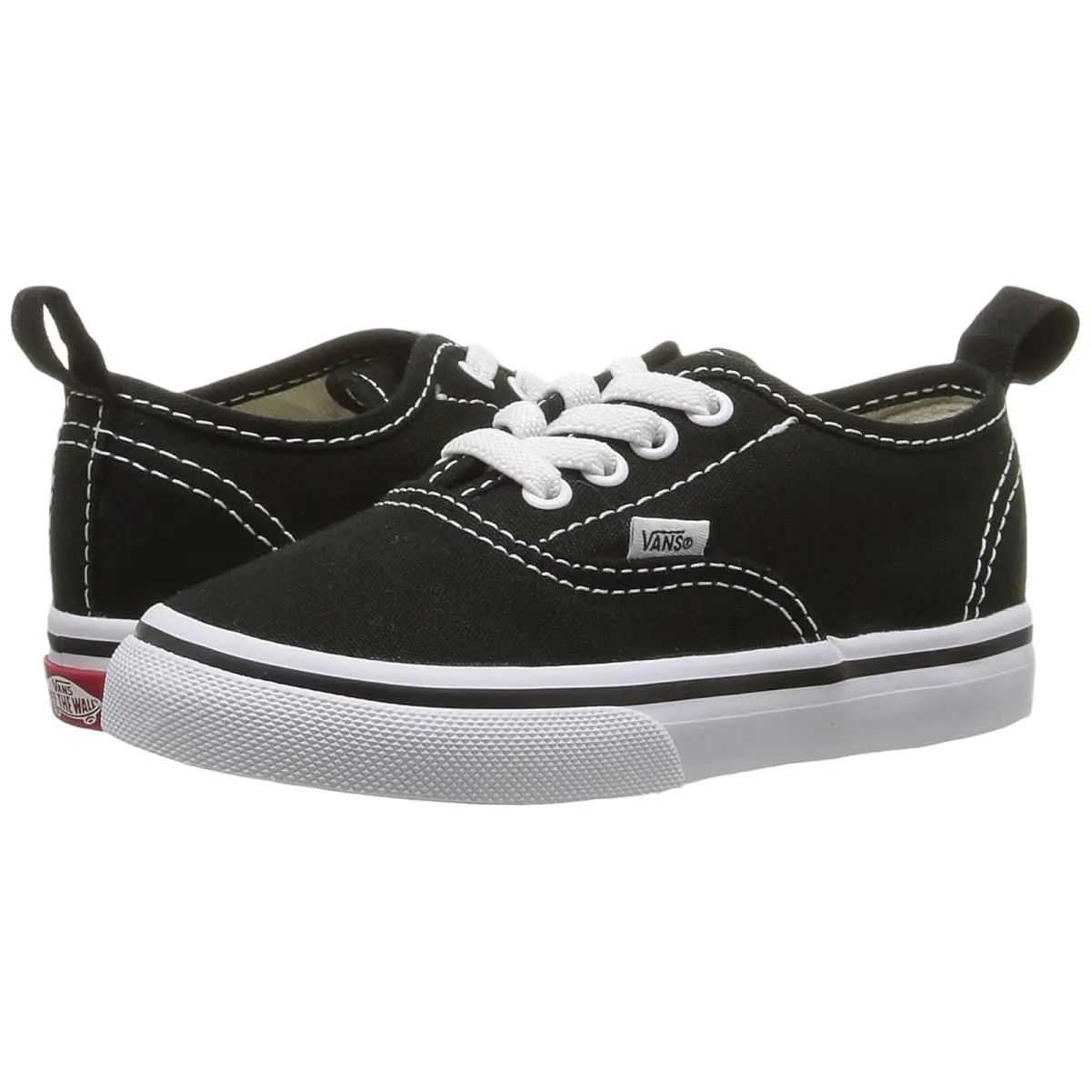 Vans shoes - (Elastic Lace) Black/True White 6