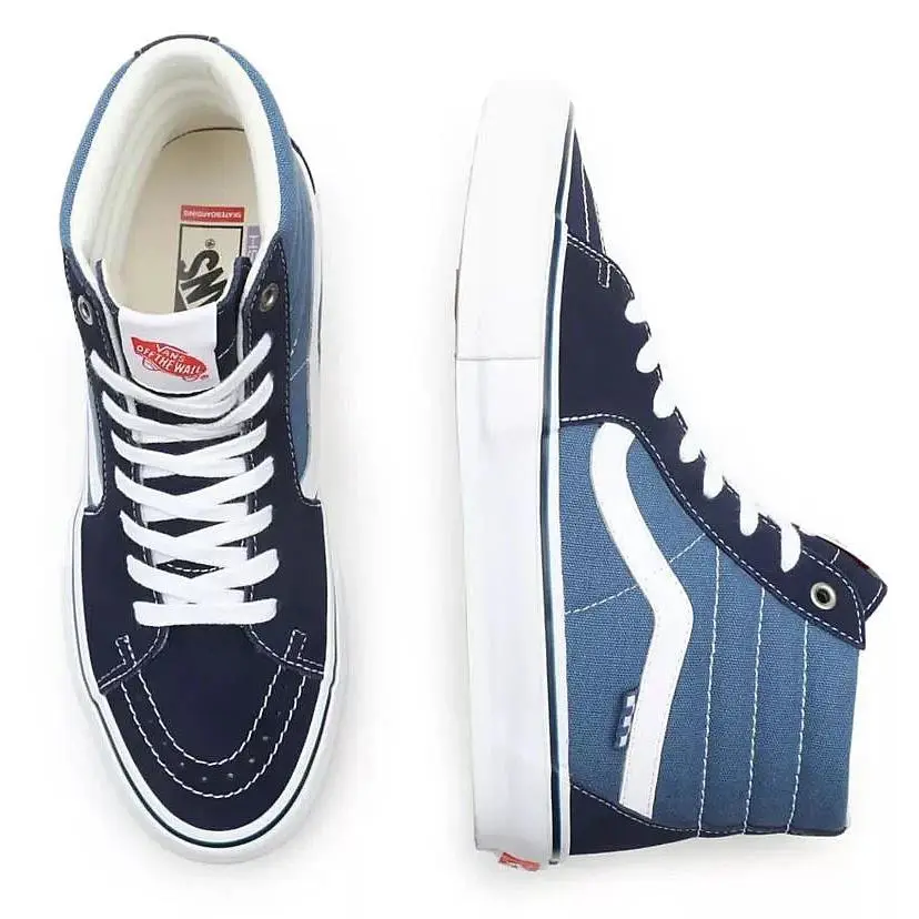 Vans shoes - VANS SK8-Hi - SK8HI - Navy/White 1