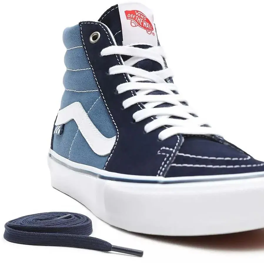 Vans shoes - VANS SK8-Hi - SK8HI - Navy/White 2