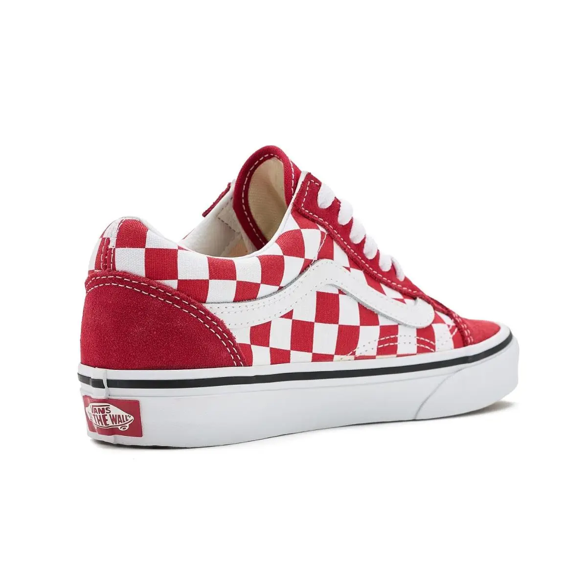 Vans shoes  - Color Theory Checkerboard Racing Red 8
