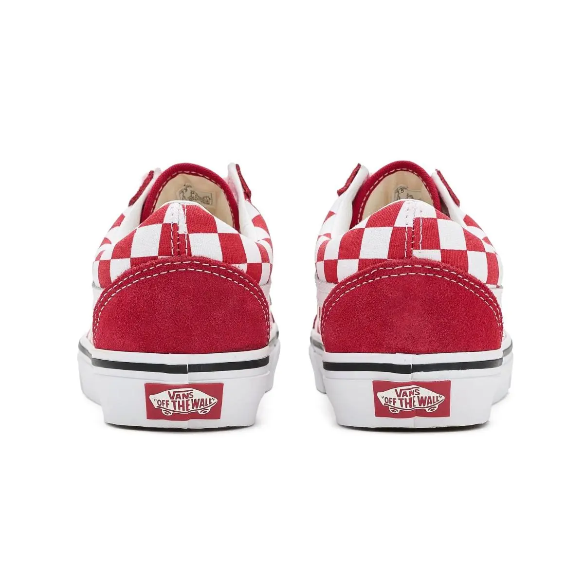 Vans shoes  - Color Theory Checkerboard Racing Red 12