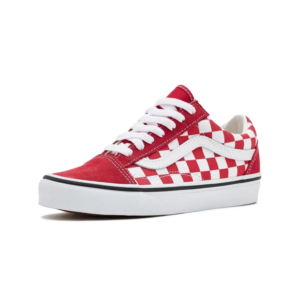 Vans shoes  - Color Theory Checkerboard Racing Red 6