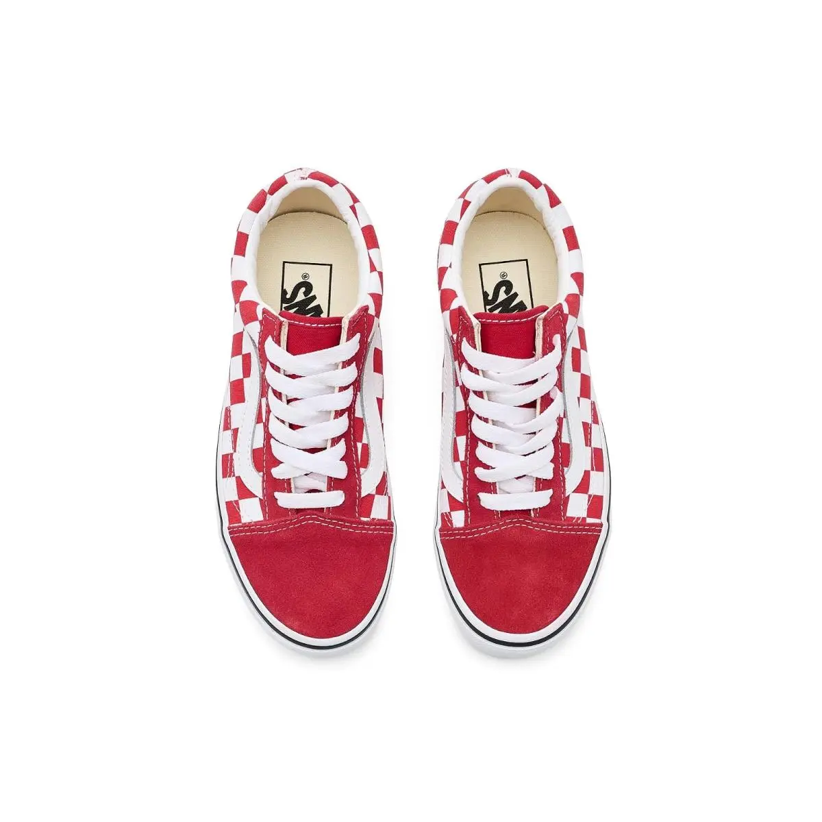 Vans shoes  - Color Theory Checkerboard Racing Red 7