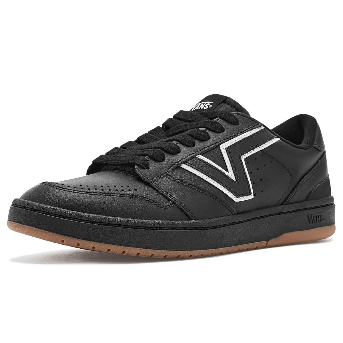 Unisex Sneakers Athletic Shoes  Lowland 2.0 Black/Black/White by Vans