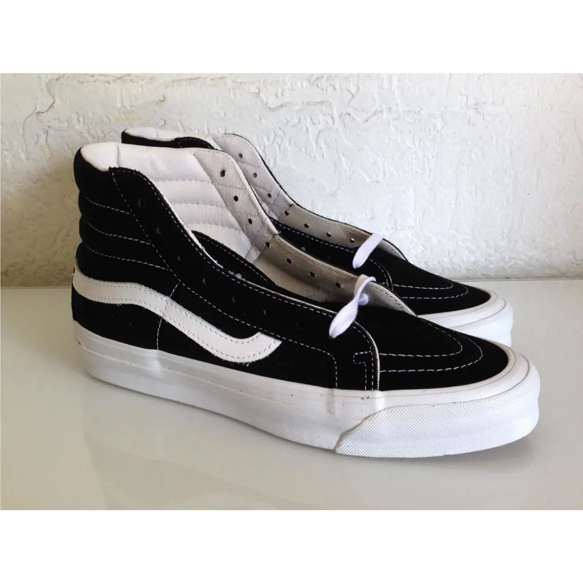 Vans shoes - VANS OG Sk8- LX - VN0A4BVBOIU - Black, Manufacturer: Black/True White 0