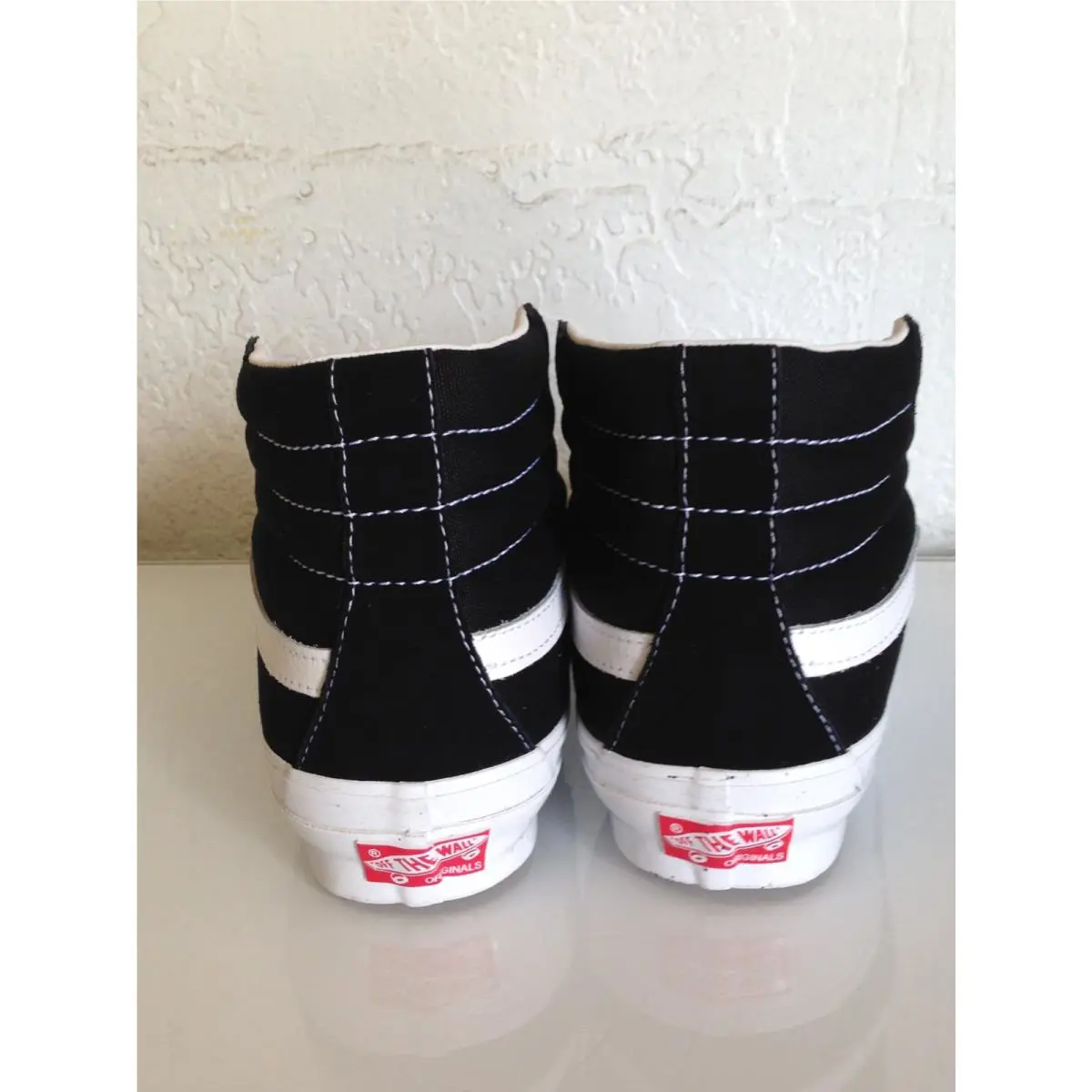 Vans shoes - VANS OG Sk8- LX - VN0A4BVBOIU - Black, Manufacturer: Black/True White 3