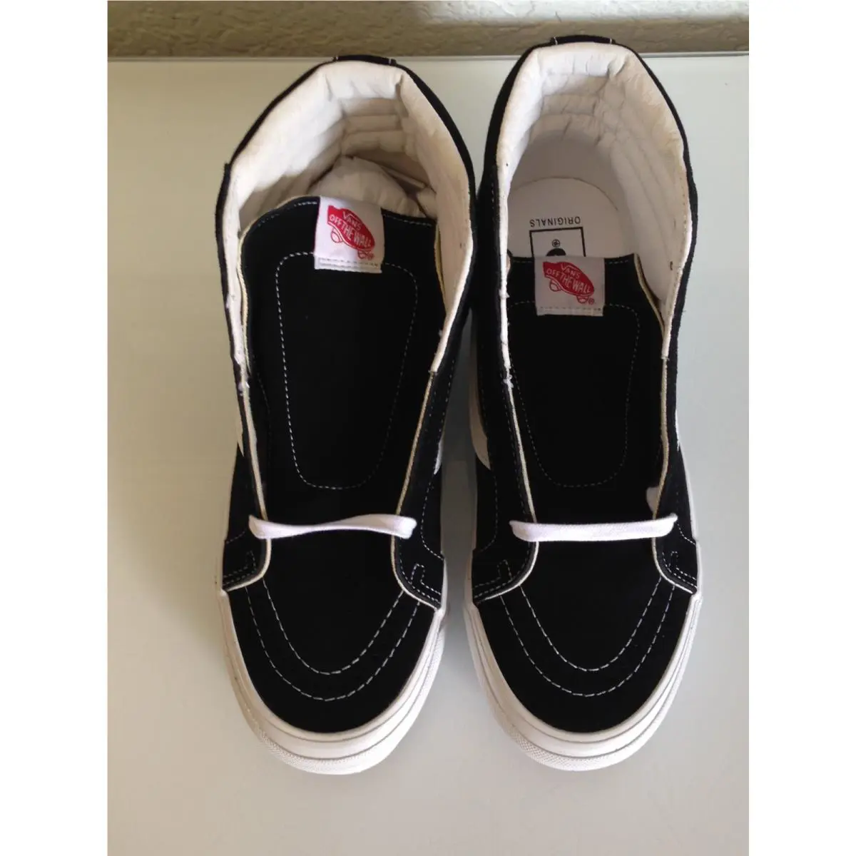 Vans shoes - VANS OG Sk8- LX - VN0A4BVBOIU - Black, Manufacturer: Black/True White 4